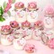 20 Pcs Bear Baby Shower Favors Party Candle Lavender Scented Glass Mason Jar Wax Candle Bulk for Guests Girl Boy Gender Reveal Party Gifts